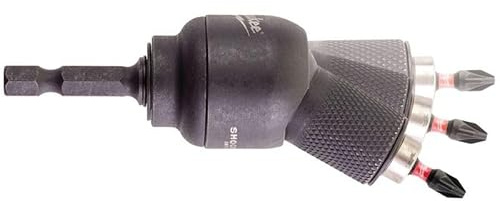 Renvoi d'angle cardan MILWAUKEE + 10 embouts vissage - 4932459781
