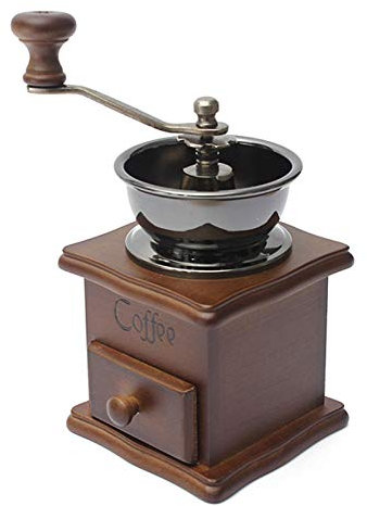 CGOLDENWALL Molinillo de grano de café portátil Molinillo de rebabas de grano de café manual pequeño molinillo de café molino de café doméstico máquina de pulir