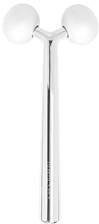 Nanshy Face Roller, Y-Shaped 3D Metal Face Ice Roller Double-Pronged Skin Neck Eye Contouring Facial Roller Sculpting Tool Jawline Jaw Sculptor Shaper Face Massager