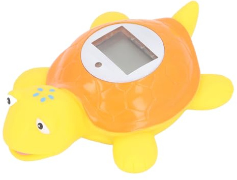 Baby-Badethermometer, Lustige Cartoon-Schildkröte, Wasserdicht, Sicherheit, Hohe Genauigkeit, Säuglingsbadewannenthermometer