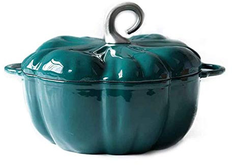 Cazuela con tapa, ollas de barro para cocinar, olla para guisar, olla para sopa, hierro fundido, buen sellado, para todas las fuentes de calor