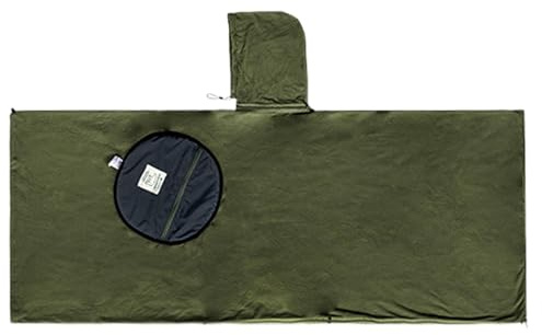 Wearable Sleeping Bag - Fleece Camp Sleeping Bag Cloak Cape | Multi-Purpose Camp Poncho Sleeping Bag, Windproof Camp Sleeping Bag Cloak Cape for Backpacking Hiking Outdoor