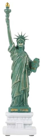 Alipis Vintage Figurine Statue Der Freiheit Harz Modell für Decor Präsentieren New York Party Zubehör