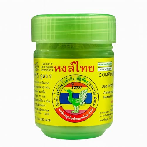 Hong Thai – Inhalador de Hierbas Tailandesas | Mezcla Natural de 15 Plantas y Aceites Esenciales | Bienestar y Aromaterapia – Receta Tradicional | Lote a elegir (1, 2, 3, 5) (1)