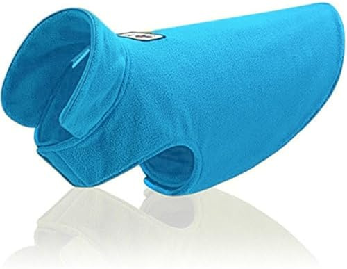 INLANDSIS Hundemantel Winter Hundekleidung Hundepulli Sweatshirt Hund Winterjacke Baumwolle für Hunde (grün, XL) (Blau,M)