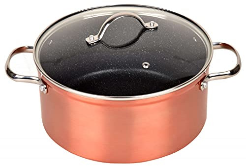 Faitout pierre Ø 24cm avec couvercle