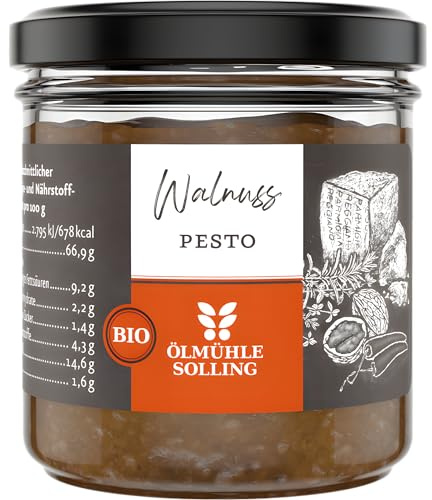 Ölmühle Solling Bio Walnuss Pesto, 1er Pack (1 x 110 g)