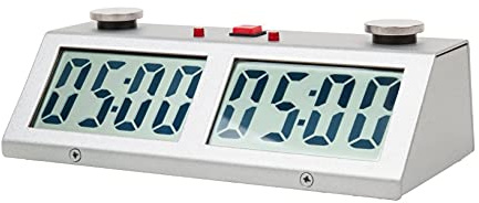 ZMF-Pro Professional Tournament Chess Game Clock Silver