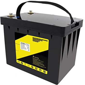 HJGHY LiFePO4 Battery 120AH 12V Lithium Battery with 3000-5000 Deep Cycle Rechargeable Battery Built-in BMS Use for Electric Car Motor/Backup Battery