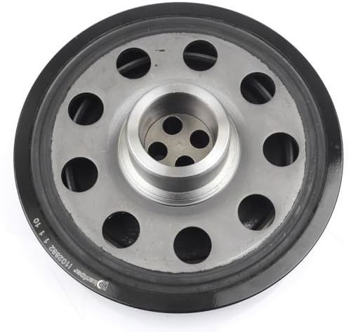 ROBUST Schwingungsdämpfer Scheibe Kurbelwelle Riemenscheibe für BMW 1 Series E81 E82 E87 E88 116d 118d 120d 3 Series E90 E91 E92 316d 318d 320d X1 E84 18d 20d X3 E83 18d 20d 11237823191 11237799153