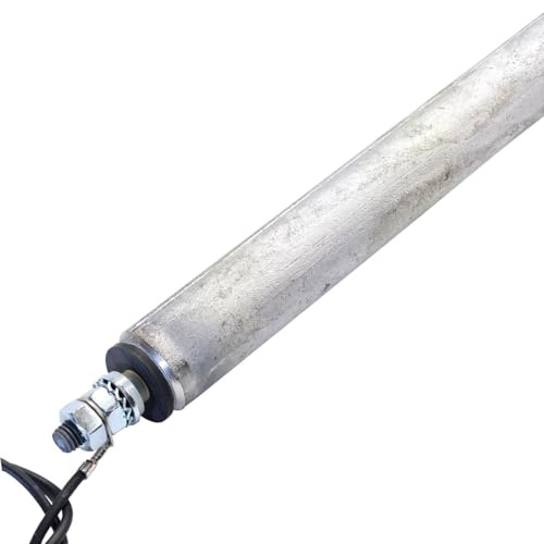 Magnesium Opferanode 22 x 500 mm M8 x 30 für einen isolierten Einbau inkl. Zubehör passend zu Afriso 69806, Ersatzanode für Warmwasserspeicher & Boiler, Schutzanode, Anodenstab