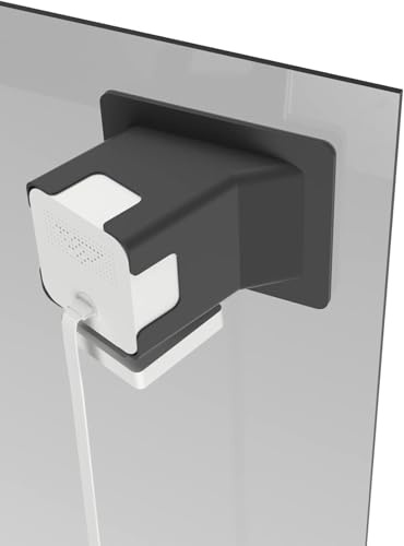 Teccle Angled Window Mount for Wyze Cam V4 OG V3, Through Window Glass Watch Front Yard and Driveway, Tilts 20 Degrees in All Directions(Up/Down/Left/Right)