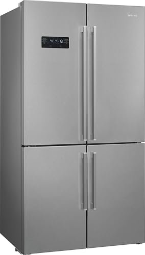 Smeg FQ60XDE - Frigorifero americano, 541 litri, No Frost, Inoxx, Classe energetica E