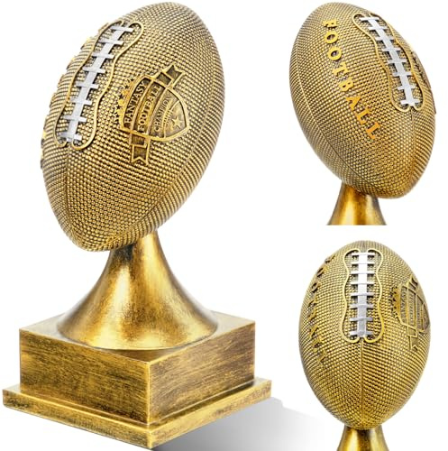 Wiwiqing Fantasy Football Trophy Champion Winner Award, Gold, 30,5 cm