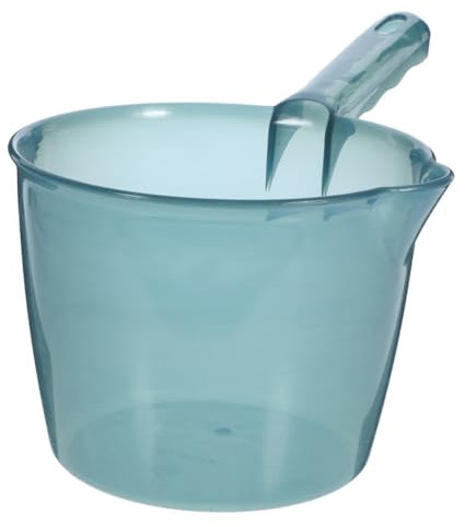 JECOMPRIS Louche Plastique Réutilisable avec Long Manche Louche à Eau pour Cuisine Jardinage et Lavage des Aliments Modèle Transparent