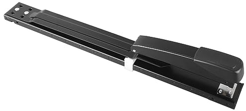 ASHATA Langarm-Hefter, Ergonomisches Design für Vielseitige Büro- und Schulprojekte. Hefter für Zuhause aus Kunststoff