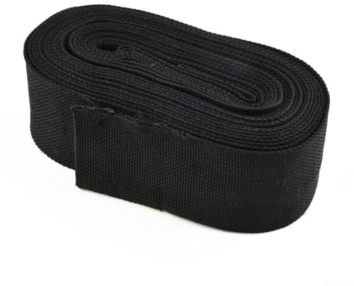 Protective Gear Sleeve in Nylon 25' Cable Cover for Hydraulic Hoses and Welding Applications, Flexible Design