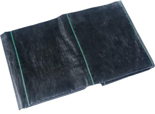 TOYANDONA Tela Bloqueadora de Malezas para Jardín 1m X 5m, Resistente y Pesada, Cubierta Geotextil Antihierbas para Control de Malas Hierbas en Huertos y Césped