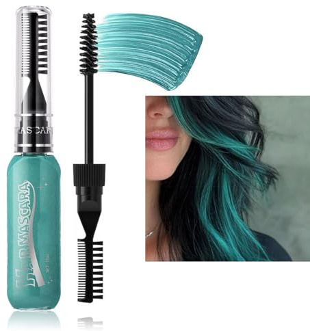 Tillfällig hårkrita färg -set, 8-färgad tvättbar hårkrita, mascara hår dye set för kvinnor, tillfällig hårfärg, highlighting tillbehör för vuxna