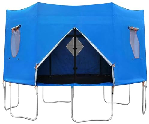 244/306/366cm Tente Pour Trampoline, Auvent Trampoline, Couverture De Pare Soleil De Tente Trampolines Imperméable Pliable Anti UV Pour Confort Et Sécurité Accessoires Protection Trampolines Camping