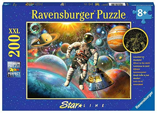Ravensburger Kinderpuzzle 13612 - Ausflug ins All - 200 Teile
