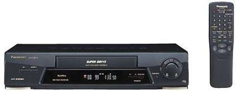 Panasonic NV-FJ 606 4 - Videoregistratore VHS, nero
