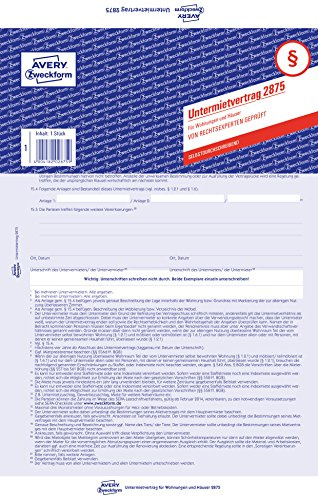 Avery-Zweckform 2875 - Formulario para Recursos Humanos