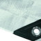 NOOR Bâche de Couverture Super - 200g/m² - 3x3 m - Blanc - Bâche Tout Usage pour Protection Contre Les intempéries - Idéale pour Le Jardin - stabilisée UV, enduite des Deux côtés, imperméable