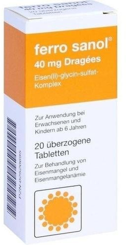 FERRO SANOL überzogene Tabletten 20 St