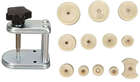 Uhrenpresswerkzeug, Metall, hohe Genauigkeit, Uhrenkristalle ersetzen, Uhrenrückseite, Gehäuseschließer, zarte Druckfeder für die Reparatur von Uhren