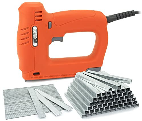 Tacwise 1703 140EL Pro Elektrotacker/Nagler mit 5.000 Klammern und 2.000 Nägeln, für Klammern Typ 140 und Nägel Typ 18G