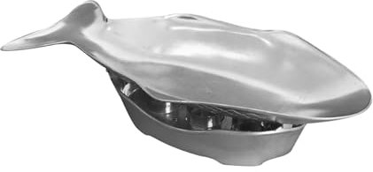 Fischbackblech Stabile Konstruktion mit Backofen Fischplatte Fischgrill für Obst Meeresfrüchte Sashimi Steaks Sushi, 41.2x18.2x5.8cm