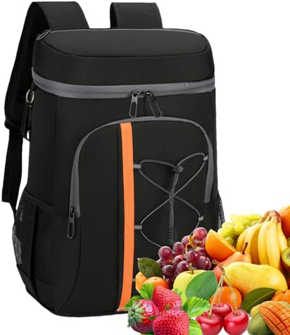 Mochila de refrigeración – Mochila térmica a prueba de fugas – Enfriador de camping, mochila ligera para enfriar, mochila de hielo para hombres y mujeres, playa, camping