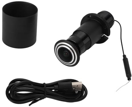 Holigie Door Peephole Camera 1080P HD Remote Two Way Talk WiFi 150 Degree Wide Angle Door Viewer Camera for Office Home