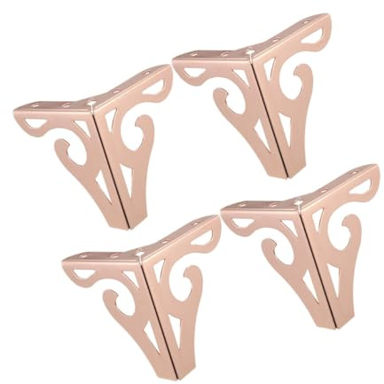 POPETPOP 4pezzi Gambe Per Mobili Sostituzione Gambe Per Tavolini Da Caffè e Cassettiere Di Piedini Per Mobili Design Elegante e Moderno Per Sofà e Armadi