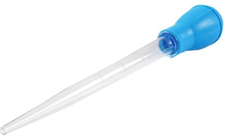 Alasum Manueller Aquarium Mulmsauger Pipette Dropper Fischtank Reiniger Korallenfütterer Wasserwechsler Langlebiges Aquarium Zubehör für Nano Aquarien