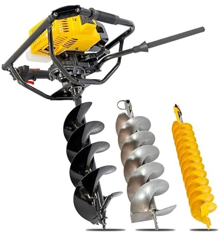 Tarière thermique GARLAND AUGER 1232GB-V24 - Coloris - Jaune