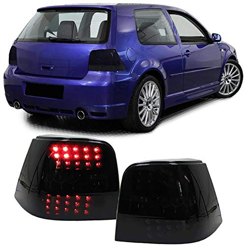 LED Rückleuchten Schwarz Smoke für VW Golf 4 Limousine 1997-2003