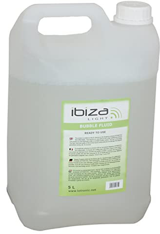 Ibiza - BUBBLE5L - Flüssigkeit für Seifenblasenmaschine - 5 Liter