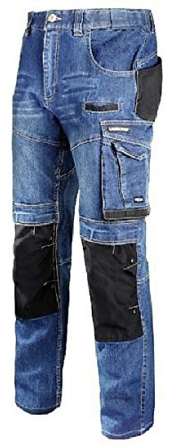 Lahti PRO Arbeitshose L40510 Slim FIT Jeanshose Sicherheitshose Schutzhose Jeans Herrenhose Hose Bundhose Berufshose Herren