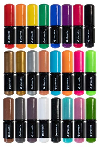 Kreativplotter Silhouette Ultimate Sketch Pen Set - Rollerball, Fein (0.5 mm), Sketch Pens, Sketchstift-Set, Kompatibel mit Silhouette Maschinen, Papercraft