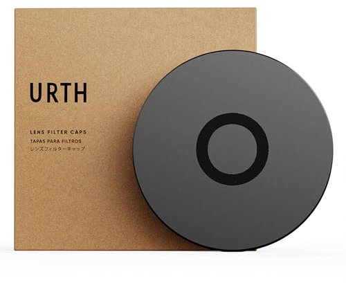 Urth 72mm Metal Lens Filter Caps — Durable Protective Cover for Camera Lens Filters with Precision Fit