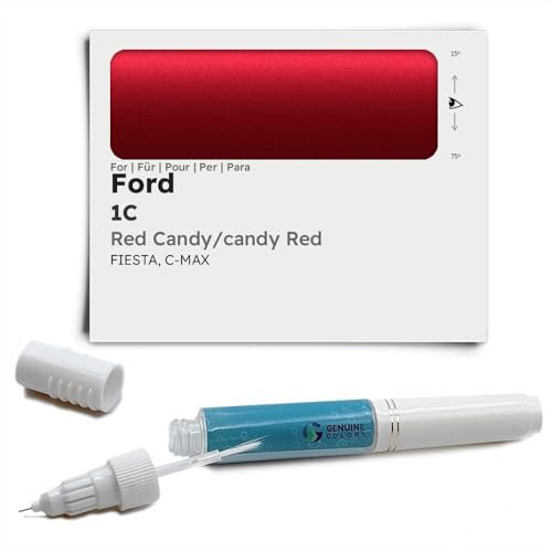Genuine Colors Penna a vernice RED CANDY/CANDY RED 1C compatibile/ricambio per Ford Rot