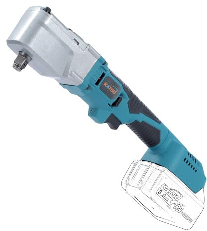 KATSU FIT-BAT 21V Brushless Clé à Chocs à Angle Droit sans Fil 1/2 620 Nm, Moteur sans Balais Clé à Choc Angulaire, sans Batterie ni Chargeur 102480