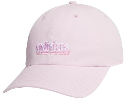 adidas Damen Saturday Cap, Transparentes Rosa/Weiß/Bliss Pink, EinheitsgröÃŸe