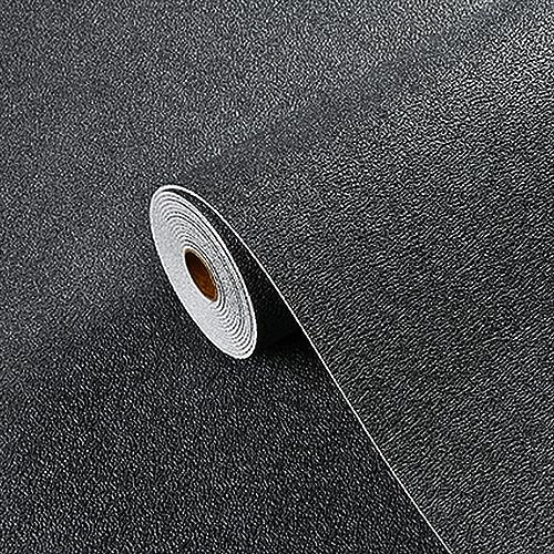 BPILOT Tapete Tapete Selbstklebend Einfarbig Schalldichte Tapete Wasserdicht 3D-Dreidimensionaler Geprägter Verdickter Wandaufkleber Dunkelgrau Nachahmung Von Kieselalgenschlamm