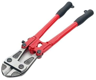Robuster 45,7 cm Bolzenschneider – ideal zum Schneiden von Stahldraht, Ketten, Schlössern, Kabeln – Handwerkzeug für harte Arbeiten – Drahtschneider