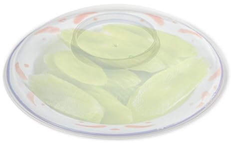 Cubierta de microondas - Tapas de cubierta de alimentos para microondas | Sirviendo la cúpula de la bandeja | Cubierta de salpicaduras de microondas | Protector de placa de microondas | Guardia de
