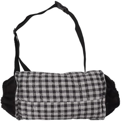 Handwärmer Beutel USB erhitzte verstellbare wasserdichte Handmuff für Winter kaltes Wetter Outdoor Jagd Wandercamping Schwarz -Weiß Polyester Material