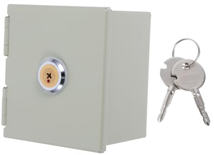OSALADI Boîtier De Verrouillage Prise Électrique 86 Sécurisé Garçon Et Filles Étanche Résistant Aux Intempéries Verrouillage Robuste Protection Murale Pour Intérieur Extérieur Usage Domestique Compact